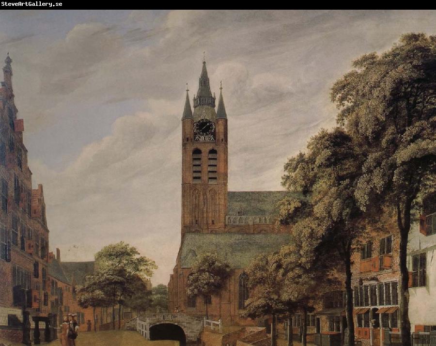 Jan van der Heyden Scenic old church
